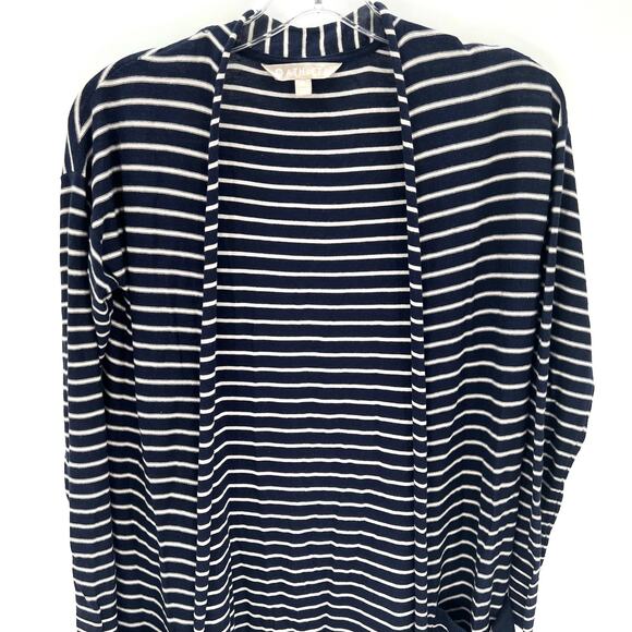 Athleta women’s stripped long knit open cardigan - Picture 1 of 8